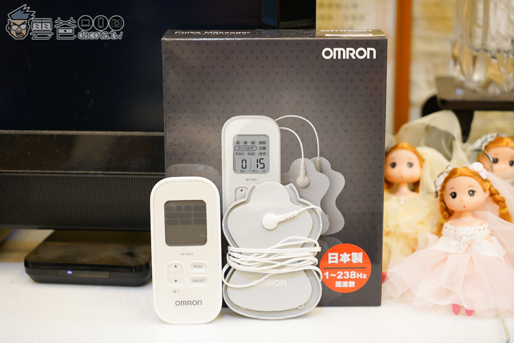 輕巧迷你 舒壓美人姬 開箱 Omron 歐姆龍低週波治療器 Hv F021 雲爸的私處