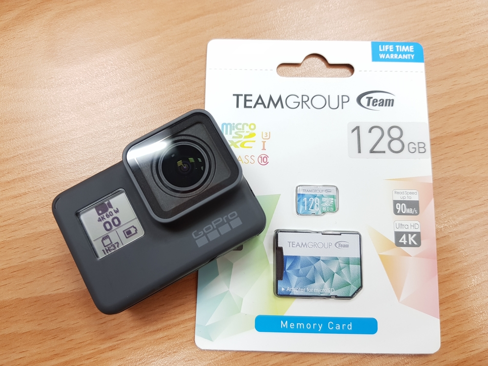 Gopro 4k錄影專用高速micro Sdxc記憶卡 Teamgroup 十銓科技128g 雲爸的私處